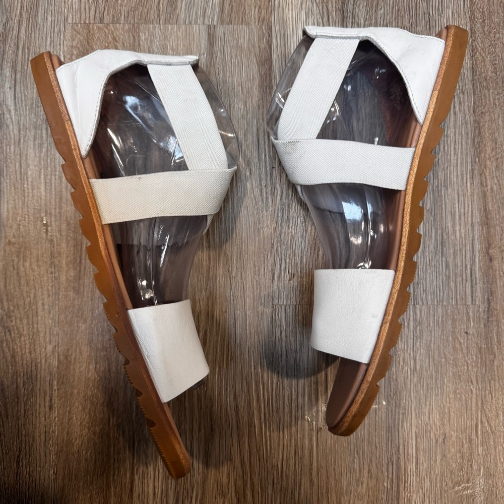 Sorel Ella Crisscrossed Elastic Sandals Size 9 - Picture 5 of 7